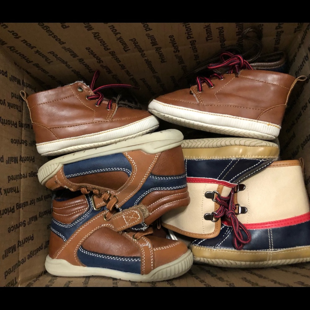 Baby Boy “Mystery” box of shoes/boots 6pairs